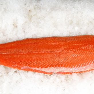 Fiskefillet på is